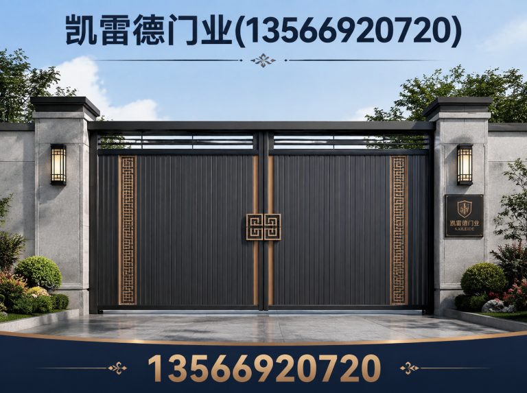 浙江入户门定制展示图