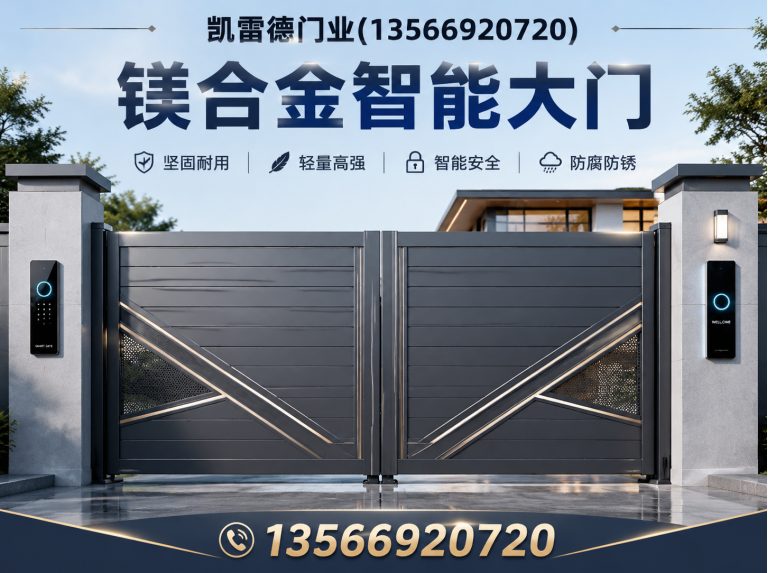 浙江不锈钢烤漆大门展示图